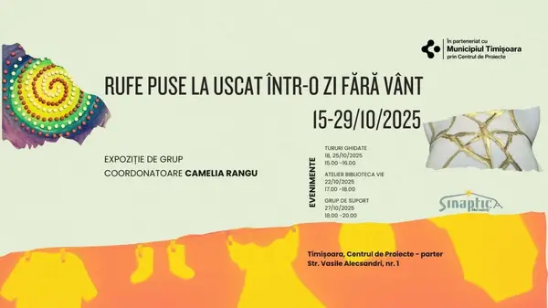 Expozitia Rufe puse la uscat într-o zi fără vânt