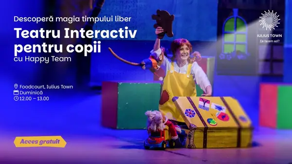 Teatru de papusi la Iulius Town