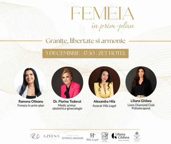 Conferința anuală Femeia în prim plan