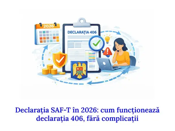 SAF-T în 2026: cum funcționează declarația 406, fără complicații