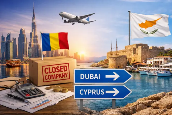 Românii închid firmele din cauza creșterilor de taxe și caută alternative în Dubai și Cipru