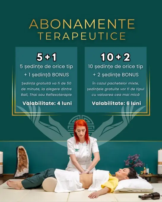 Terapia Thai, abonamente la masaj in Timisoara