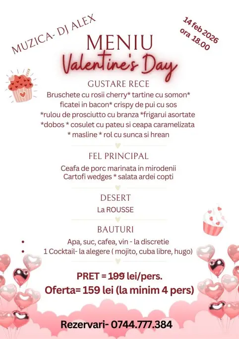 Valentine's Day la Restaurant La Rousse