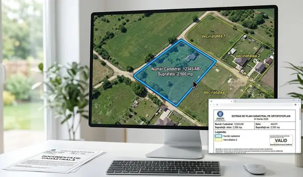 Digitalizarea Cadastrului: tot ce trebuie să știi despre Extrasul de Plan Cadastral pe Ortofotoplan și utilitatea sa legală