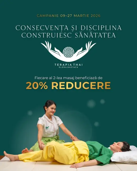 Consecvența și disciplina construiesc sănătatea