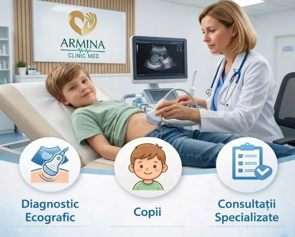 Ecografia abdominala la copii, in Timisoara