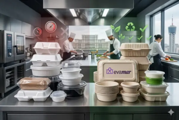 HoReCa bucureșteană în 2026: cum se schimbă aprovizionarea cu ambalaje sub presiunea eco