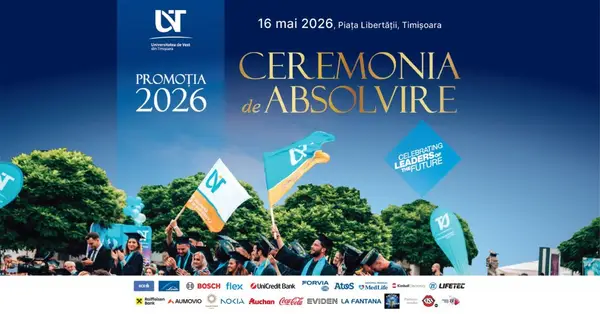 Ceremonia de absolvire UVT 2026