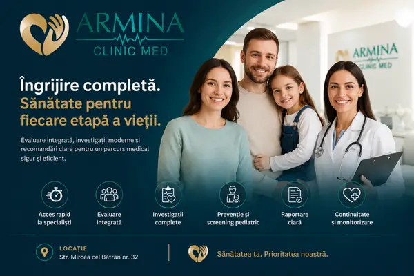Depistare precoce și management integrat al bolilor cardiovasculare și metabolice la Armina ClinicMed