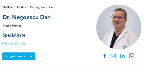 Negoescu Dan - doctor
