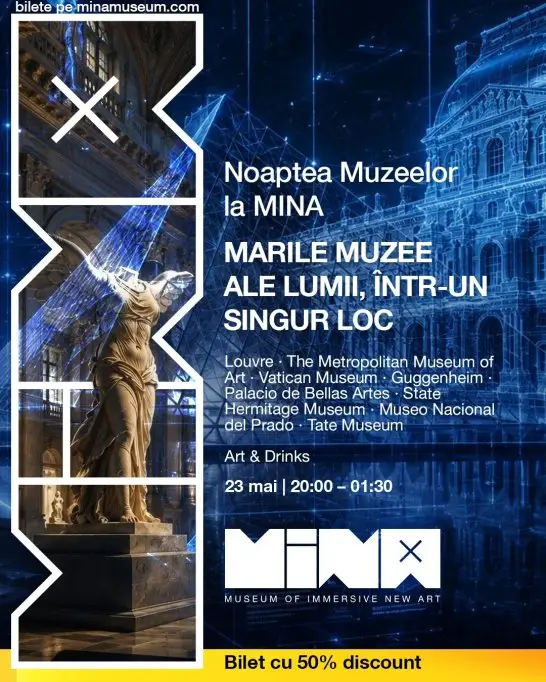 Noaptea Muzeelor 2026 la MINA