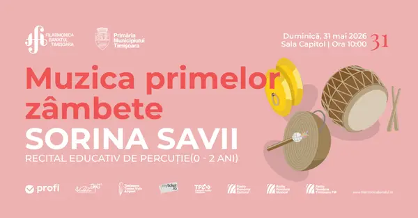Recital educativ percuție (0-2 ani)