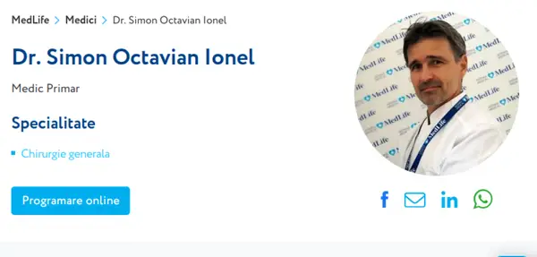 Simon Octavian Ionel - doctor