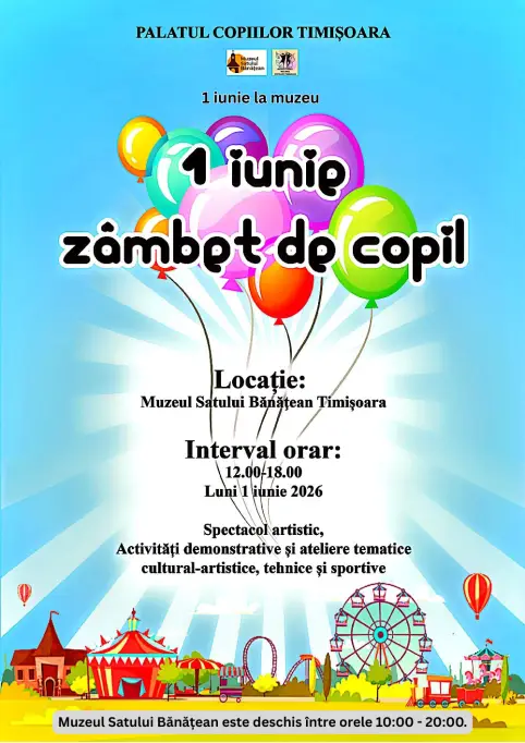 1 Iunie – Zâmbet de copil