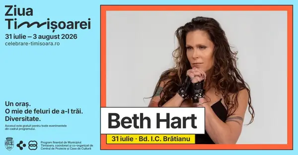 Beth Hart la Ziua Timisoarei 2026