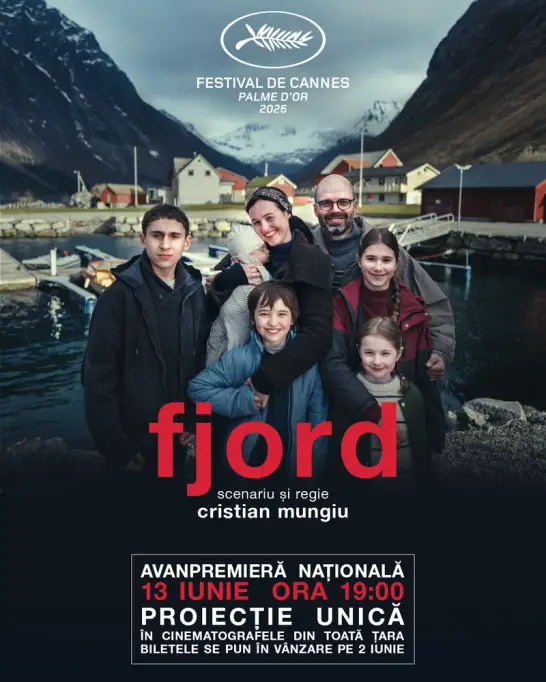 FJORD, cel mai recent film semnat de Cristian Mungiu, are parte de o avanpremieră națională