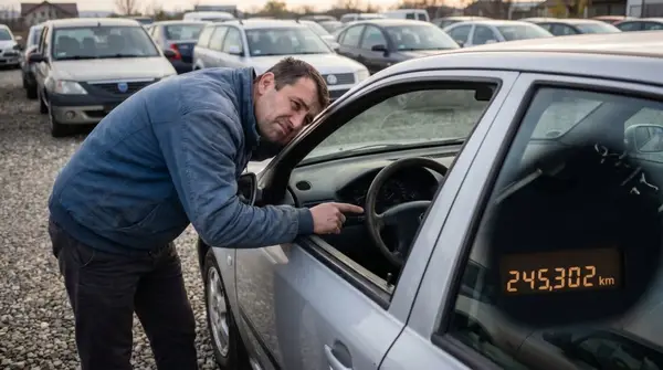 Kilometri dați înapoi și daune ascunse: cele mai frecvente țepe la mașinile rulate