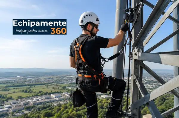 Protectie la inaltime cu echipamente de pe Echipamente360.ro