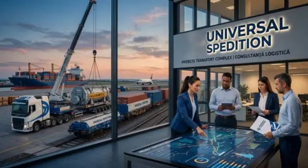 Proiecte de transport complex și consultanță: arhitectura logisticii