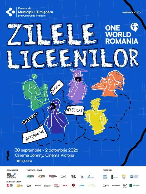 Zilele Liceenilor și Juriul Liceenilor vin la One World Romania la Timișoara