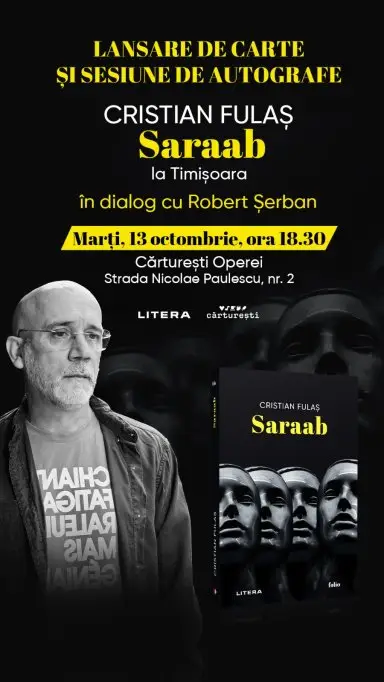 Lansarea romanului Saraab