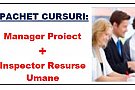 Pachet cursuri Manager Proiect si Inspector Resurse Umane