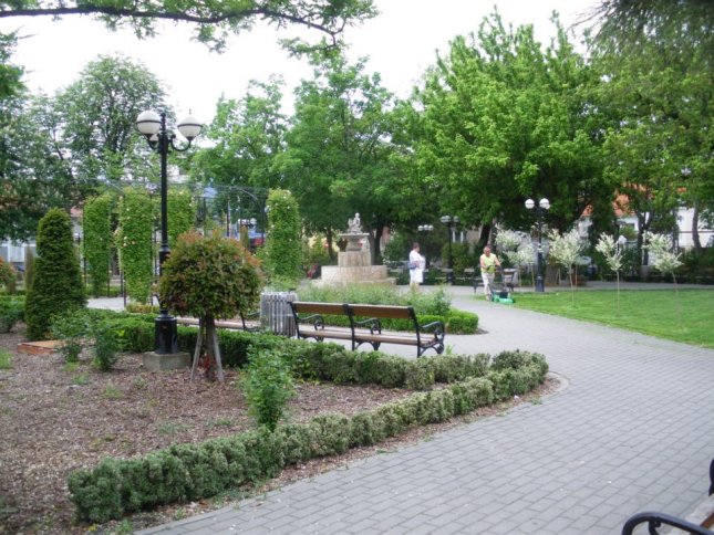 Parcul Piata Bisericii din Timisoara