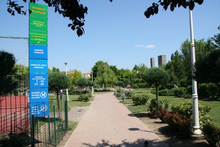 Parcul Scuarul Elevilor din Timisoara