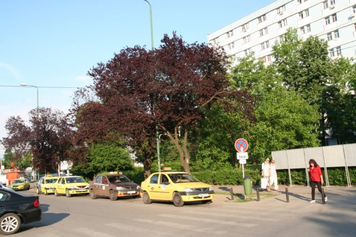 Statie taxi - Spitalul Judetean