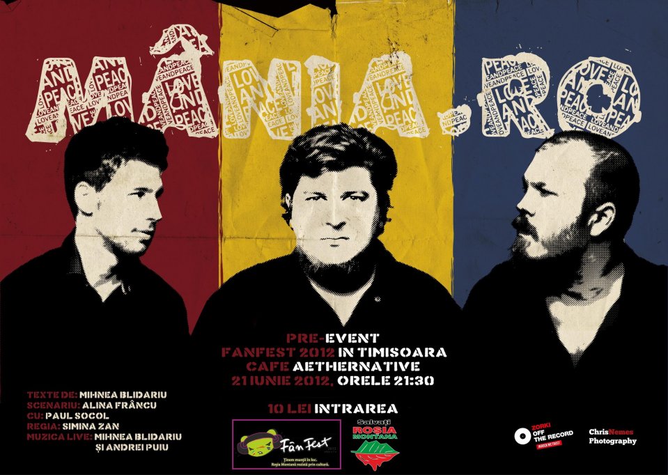 Mânia.ro face show la Timisoara