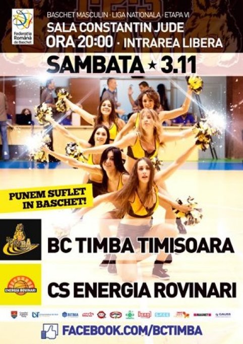 BC Timba Timisoara - CS Energia Rovinari