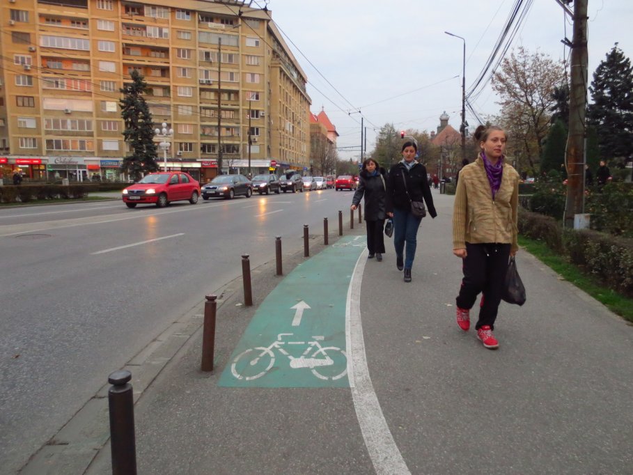 Pista bicicleta - Bulevardul Regele Ferdinand
