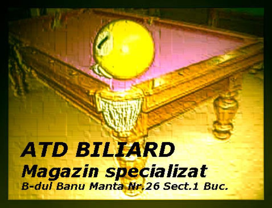 Oferta speciala iarna 2012 ** MESE de BILIARD
