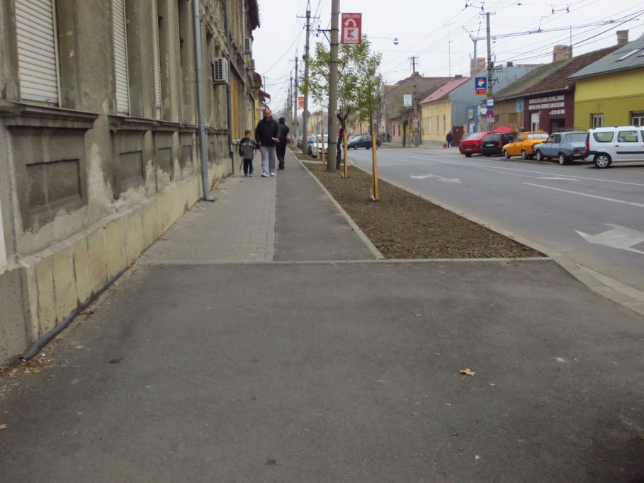Pista bicicleta - Strada Ciprian Porumbescu