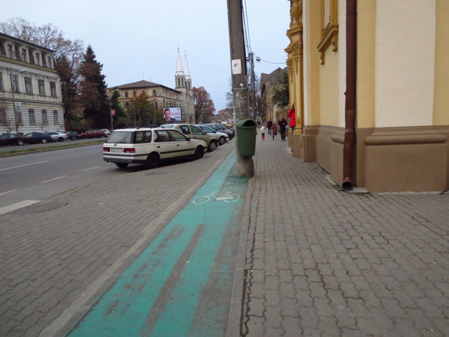 Pista bicicleta - Bulevardul General Ion Dragalina