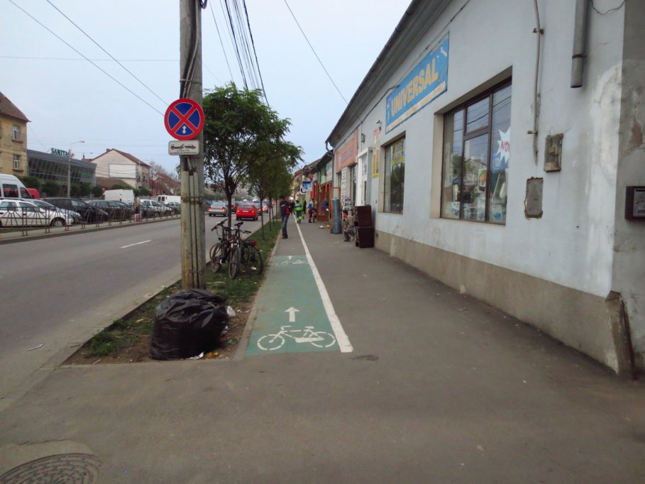 Pista bicicleta - Bulevardul Iuliu Maniu