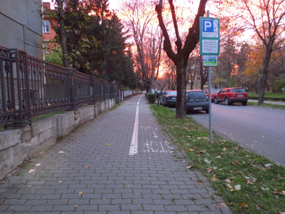 Pista bicicleta - Bulevardul Mihai Eminescu
