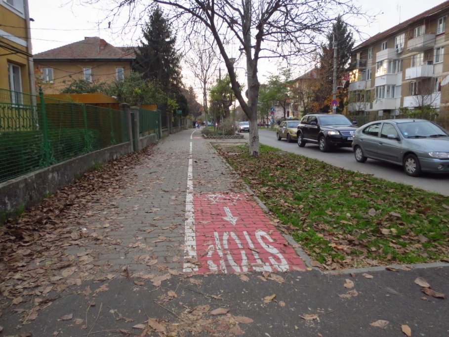 Pista bicicleta - Bulevardul Victor Babes