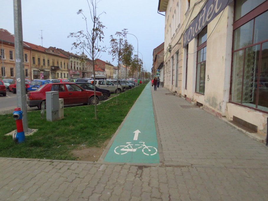 Pista bicicleta - Strada Iancu Vacarescu