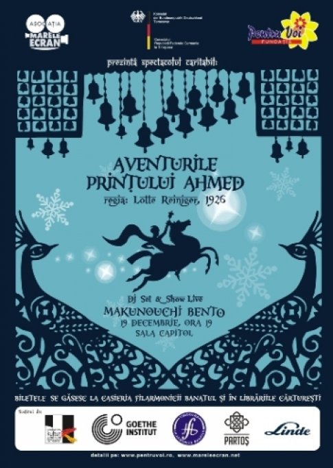 Spectacol caritabil inedit: Aventurile Printului Ahmed