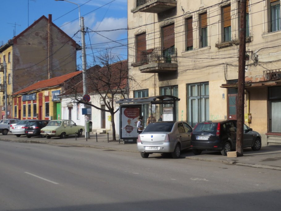 Statie RATT - str. Gheorghe Pop de Basesti colt cu Bulevardul Regele Carol I