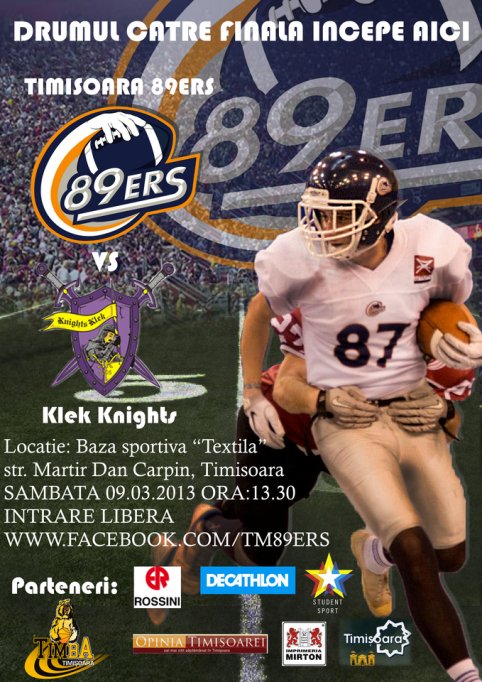 Timisoara 89ERS - Klek Knights
