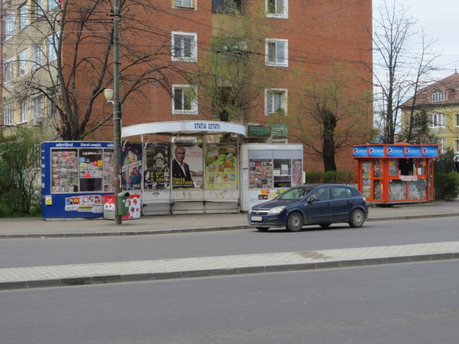 Statie RATT - str. Gheorghe Lazar colt cu Bulevardul Cetatii