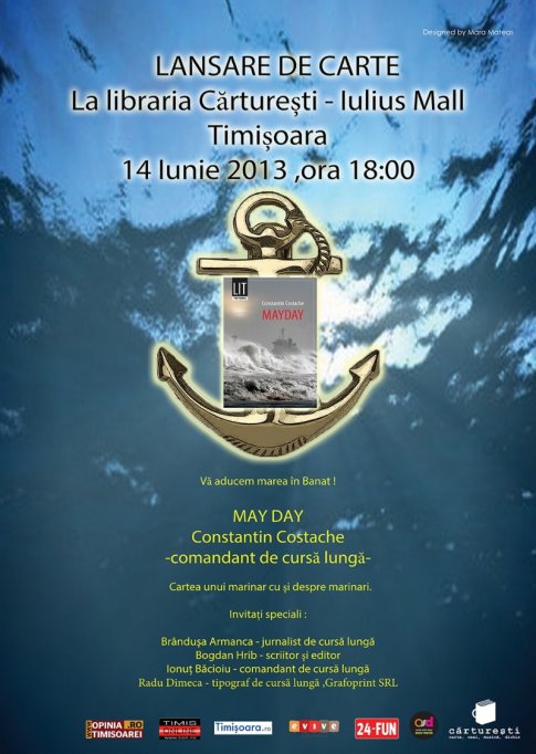 Lansare de carte "Mayday" in libraria Cartureşti din Iulius Mall