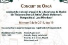 Concert de orga Medalion Cesar Franck
