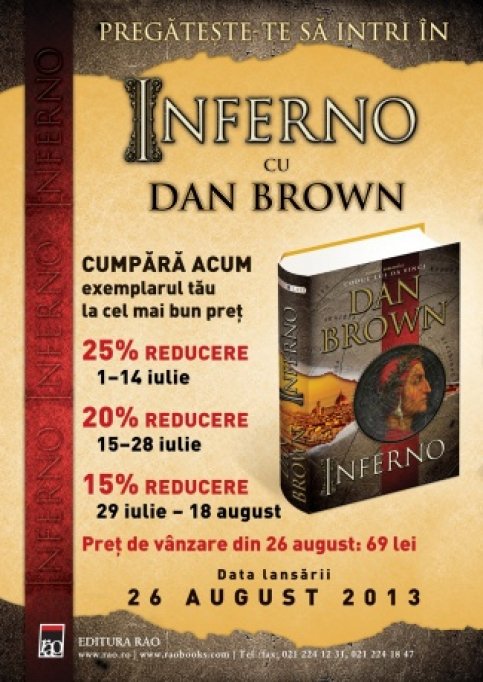 Inferno lui Dan Brown