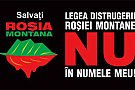 Protest Rosia Montana in Timisoara