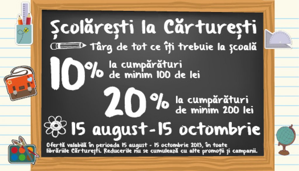 Scolaresti, targ de tot ce iti trebuie la scoala