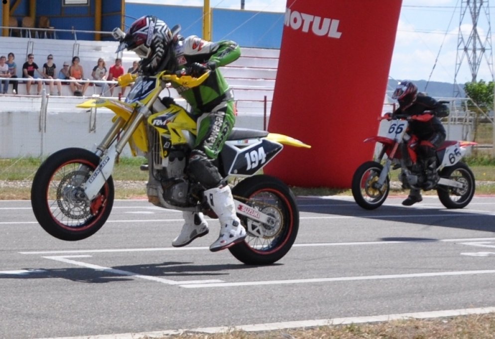Vlad Neaga la Moto Challenge Cup Bacau 2013