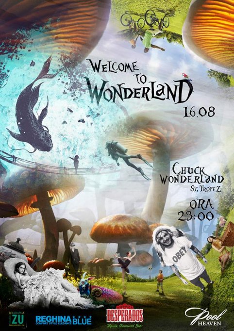 Petrecere in Tara Minunilor cu DJ Chuck Wonderland